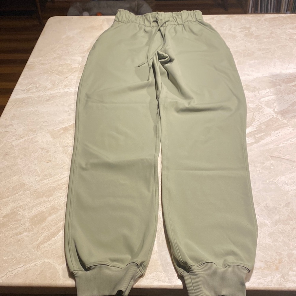 Lululemon high rise jogger.